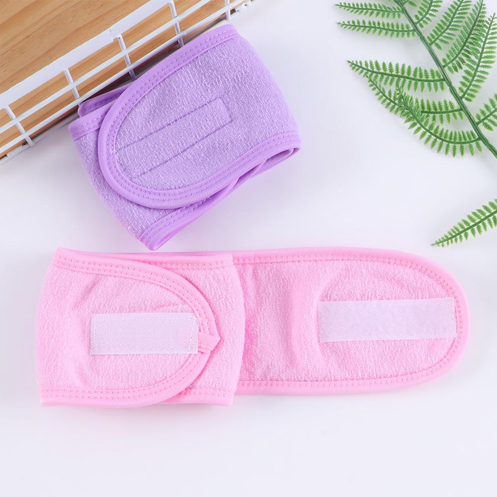 Fashion Accessories Bath Adjustable Shower Caps Makeup Hairband Tiara Turban Head Band Turban