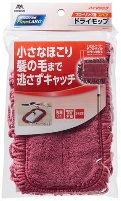 Yamazaki Sangyo Floor Lab Микрофибра Сухая Швабра Запасная 30см 182275 F.Labo Запчасть, Широкая,