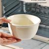 2025 Elegant Ceramic Rice Bowl: High-Value Cream Style Tableware for Home Use