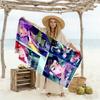 Demon Hunter Girls 1 Beach Towel Soft Durable Quick-Dry Comfortable Lightweight Portable for Swimming,Beach,Camping, Travel