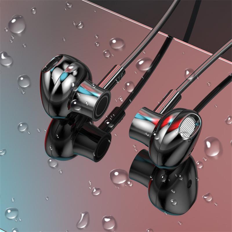 Беспроводная Bluetooth-совместимая гарнитура с шейным ободом, стерео бинауральные спортивные наушники Bt22