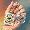 Cartoon Project Hail Mary Keychains Amaze Fist My Bump Keyrings Jewelry Manga Game Fans Gifts