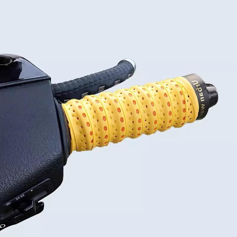 Нескользящие силиконовые мотоциклетные ручки руля – Цветные, мягкие, водонепроницаемые для лета