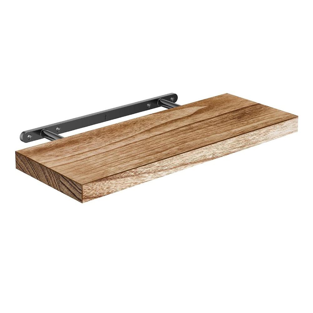 1pc Wall Mounted Floating Shelves Deeper Bathroom Shelves  for Living Room Bedroom Kitchen