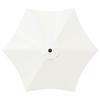 Maison Exclusive - Parasol de jardin avec base Rectangulaire 2,7 x 2,7 m Polyester