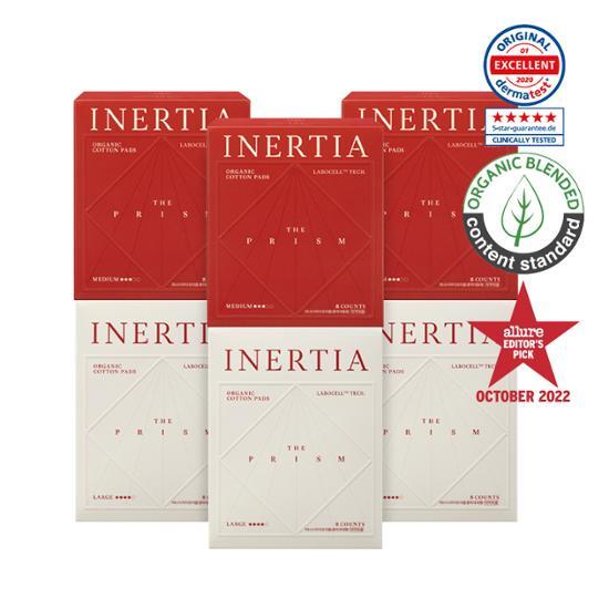 inertia Комплект органических гигиенических салфеток, 3 вида, выберите 1