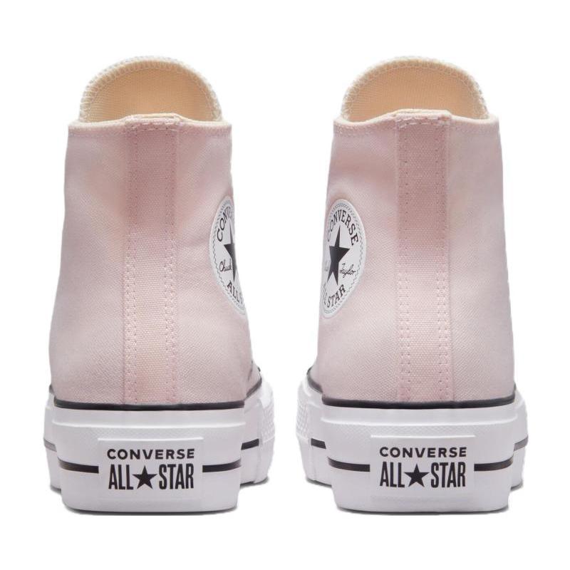 Converse Chuck Taylor All Star Lift Platform Canvas Simple & Comfortable High Top Espadrilles Women's Pink