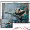 5D DIY Animal Panda Cross Stitch Rhinestones Diamond Drawing Embroidery Mosaic Home Decor