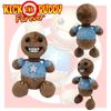 Мягкая игрушка Kick The Buddy, Кристально-мягкий мех, Коричневый, Высота 30 см, Наполнитель из ПП хлопка