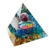 Пирамида Оргона Аметист Перидот Лечебный Камень Защита ЭМП Медитация Инструмент Ремесла