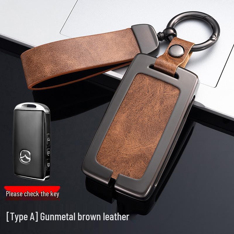 Mazda Key Cover for Models 3, Axela, CX4, Atenza, CX5, Ruiyi, CX30, and Next 6