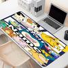 Custom Name Personalized Anime Pattern Mousepad, Laptop PC Desk Mat, Decorative Desk Mat for Home Keyboard Pad Gift
