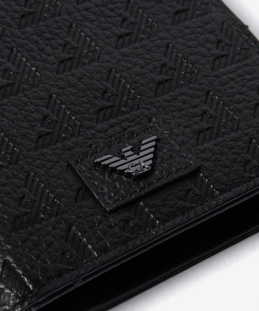 Кошелек EM001741 AF14774 WALLET С ОТДЕЛЕНИЕМ ДЛЯ МОНЕТ [Emporio Armani] Складной Мужской ЧЕРНЫЙ/Черный [Б/у]