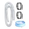 Pool Pump Replacement Hose, Pool Replacement Hose for Above-Ground Pools, Intex Pool Hose, Drainage Replacement Part for Above-Ground Pools