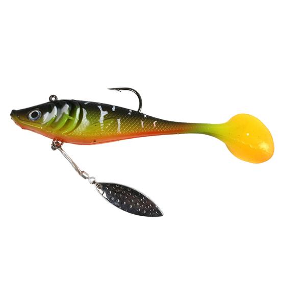 Мягкая приманка для рыбалки, реалистичная, яркого цвета, яркие, полезные, вращающиеся джиг-воблеры, приманка для любителей