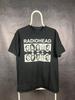 Rock Radiohead Kid As Album Tour Concert Rare Tshirts Oversized Black White Navy Blue Unisex  Women Casual Printed Shortsleeved
