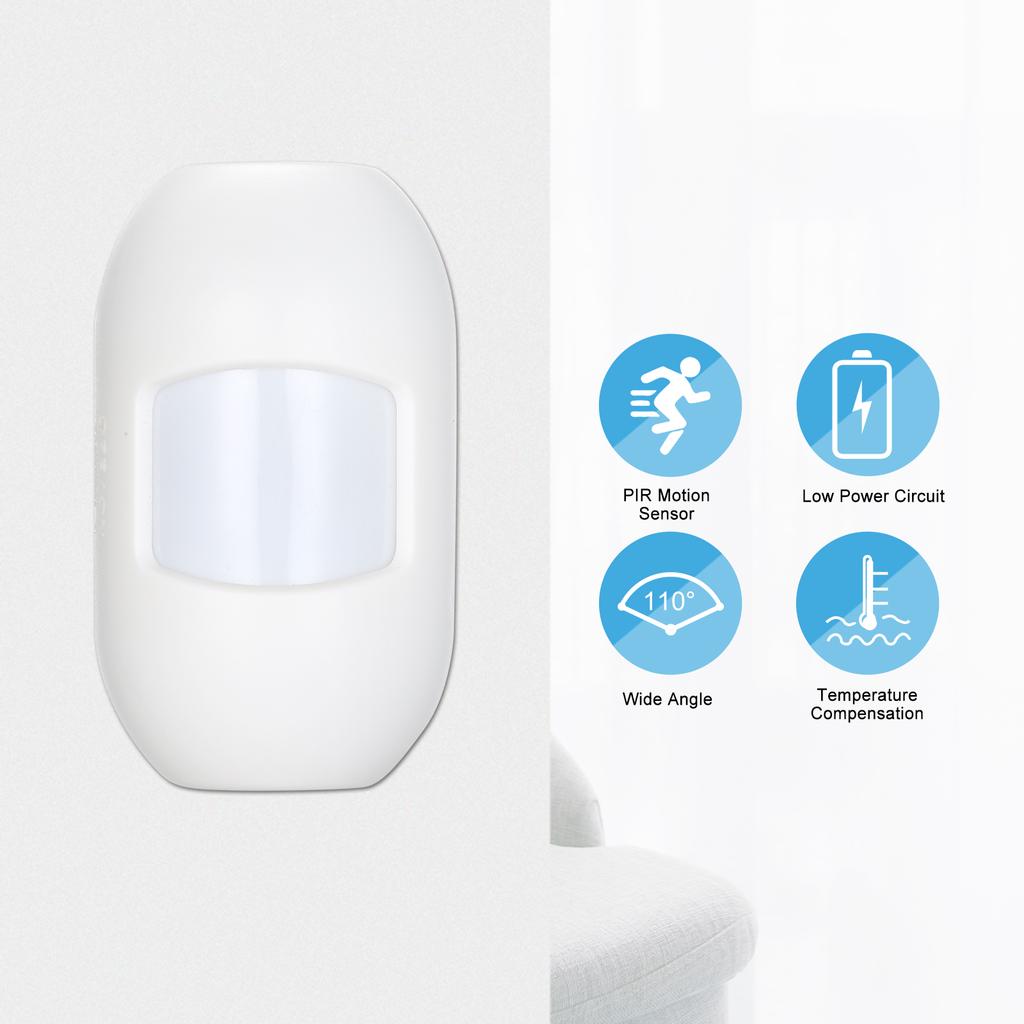 eWeLink PIR Wireless PIR Motion Sensor RF 433Mhz Dual Infrared Detector Antitheft Alarm Sensor