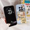 Case For Redmi 14C 4G 14R 5G A4 Note 14 Pro Poco C67 Cute Heart Flower Back Cover Soft Silicone Matte Protective Fundas Cartoon
