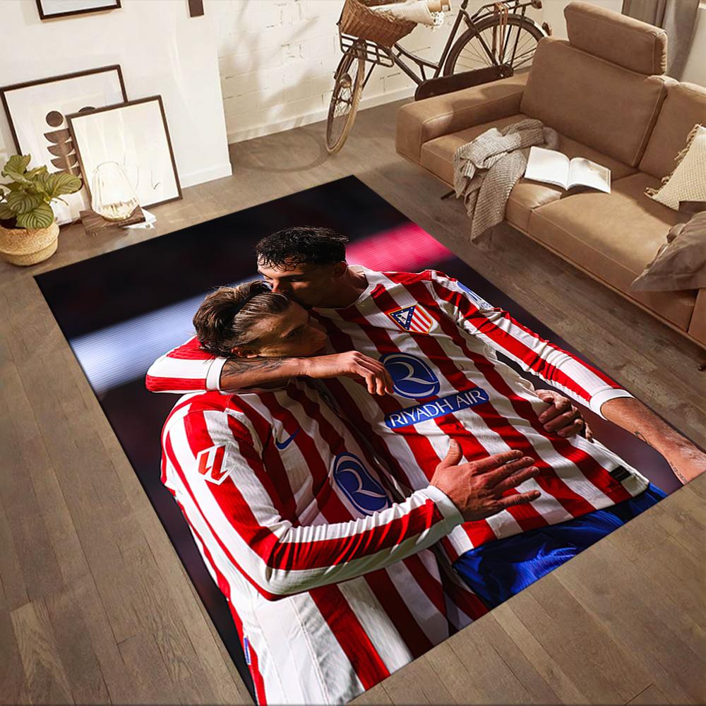 Atletico Madrid Floor Rug Office Rug Perfect For Dormitory Entryway Game Room Decorate Room Antislip Rug Office Home Decor Perfect Gift For Womenmen