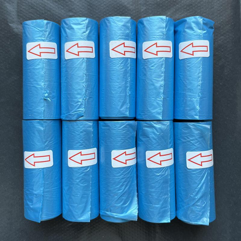 10 рулонов 150 шт., разлагаемые мешки для мусора для домашних животных, мешки для мусора для собак и кошек, сменный мешок для мусора, уличный домашний чистый сменный мешок для мусора