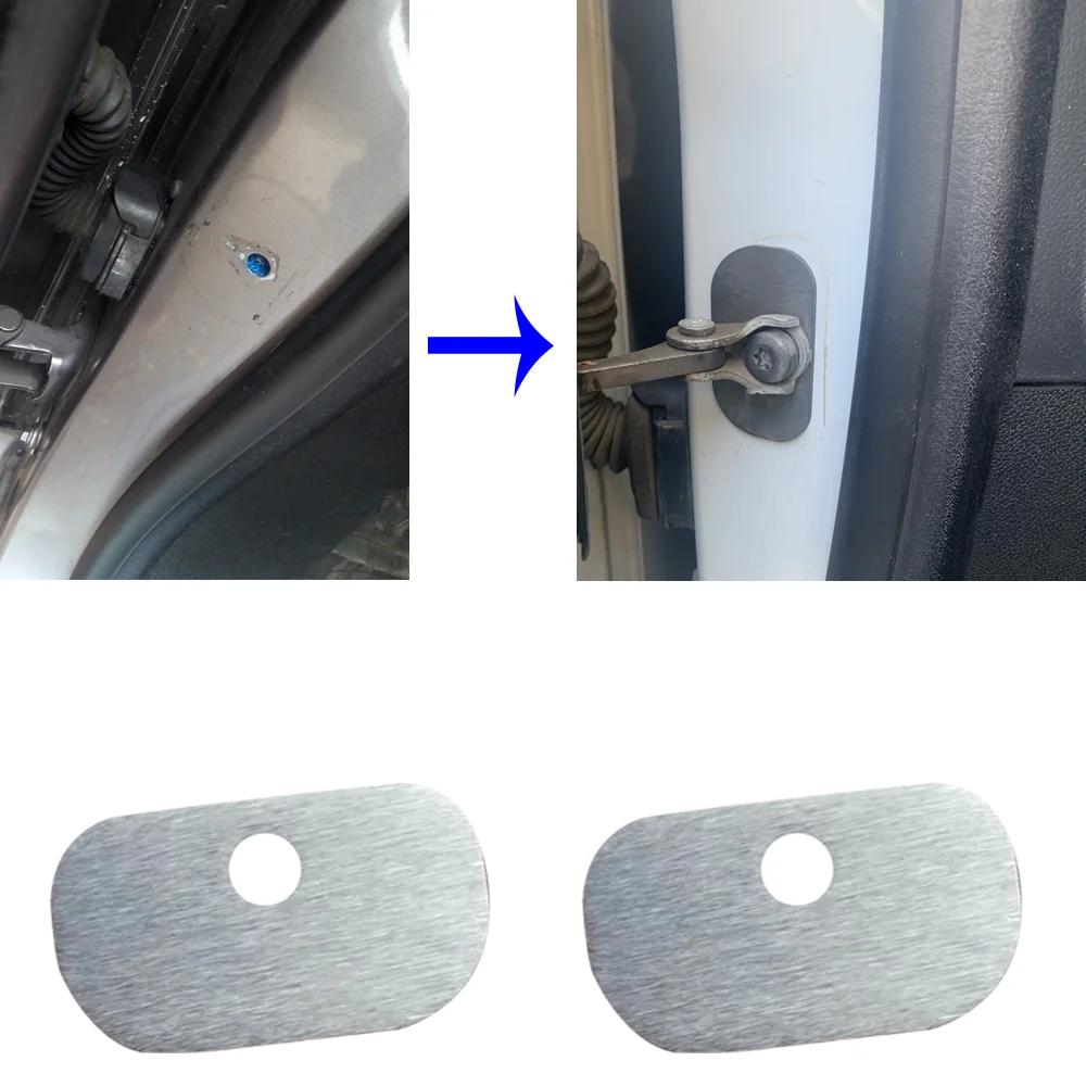 2X автомобильный дверной ограничитель ремня шайба прокладка фиксатор ремонт прокладка предотвратить поломку для Renault Fluence 2009 2010 –2015 Samsung SM3