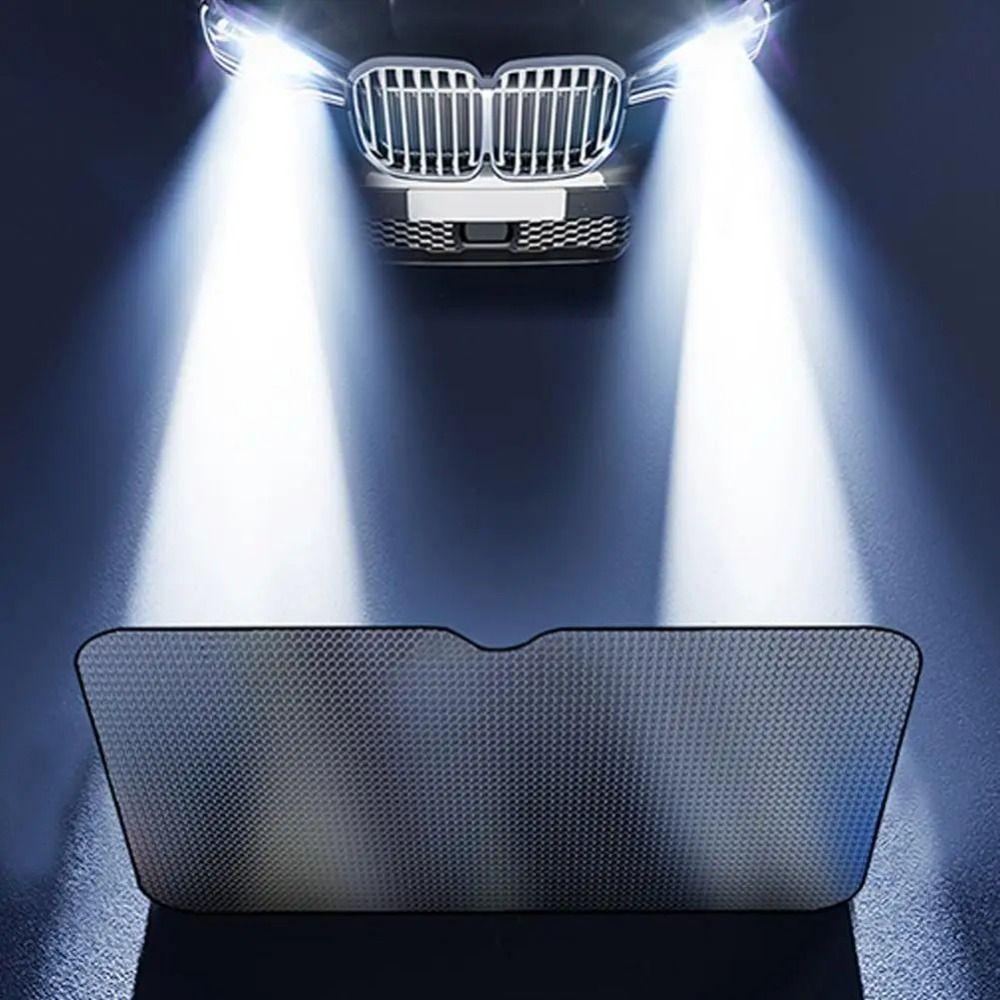 Silver Car Windshield Sunshade Heat Insulation Auto Sun Catcher Cover  Summer