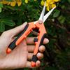 6.5 Inch Curved Pruning Scissors Multifunction Gardening Scissors Pruning Shears Flower Leaf Trimmer Scissors Gardening Supplies