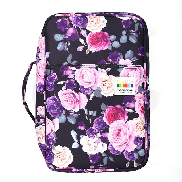 300 слотов, большая вместительная сумка-карандаш, чехол-органайзер, косметичка для цветных карандашей, акварельные маркеры, гелевые ручки, отличные подарки