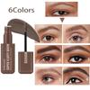 Superfluff Volumizing Brow Mousse Eyebrow Gel Thick Eyebrows Tint Tinted Brow Gel Multiple Color Long-Lasting Waterproof Makeup