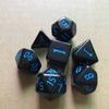 7pcs/set Acrylic 7-Die For TRPG DND Table Game Game Dice DND Dice Polyhedral Dice