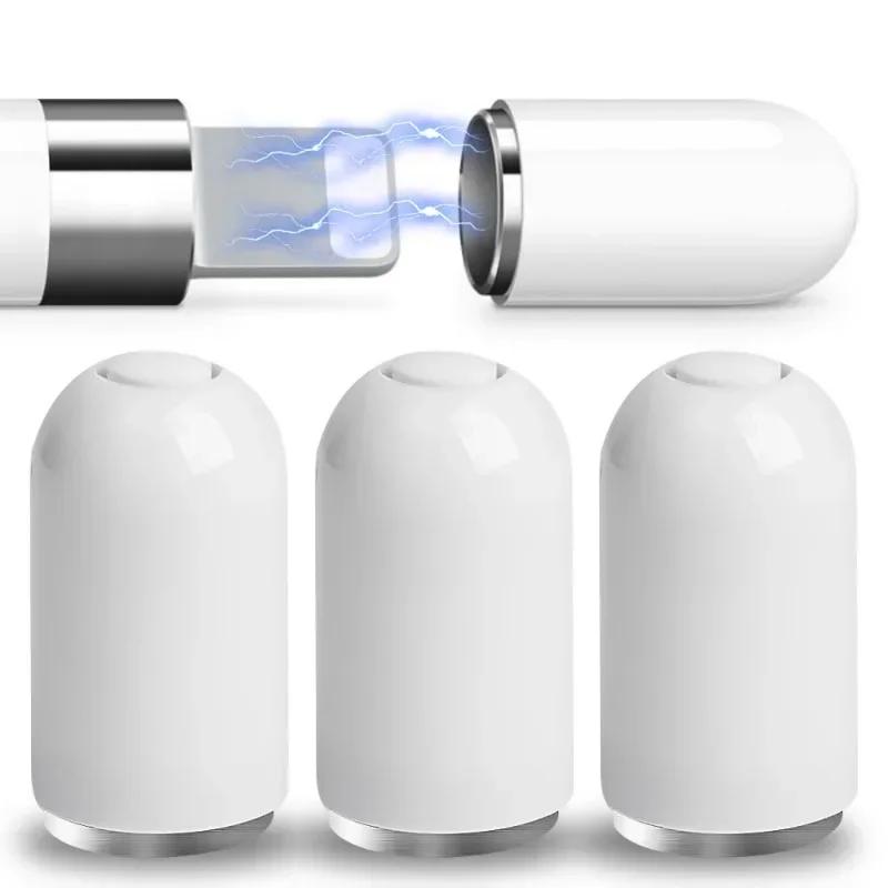 1-5 шт. Магнитные защитные колпачки для стилуса Apple Pencil 1-го поколения Замена магнитного колпачка для планшетного пера Apple Pencil