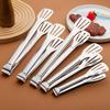 304 Stainless Steel Anti-Scalding Thickened BBQ Food Clip Bread Tongs