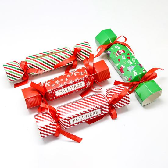 4 шт. Конфеты Рождество Мешочек для вытягивания денег Сюрприз Выдвижные держатели для денег Подарочные для наличных DIY Рождественская вечеринка Копилка для детей Взрослых
