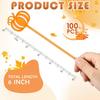 30 Pcs Halloween Swizzle Sticks Plastic Coffee and Cocktail Stirrers Fall Thanksgiving Drink Stirrers Cocktail Mixers for Halloween Fall Autumn Party