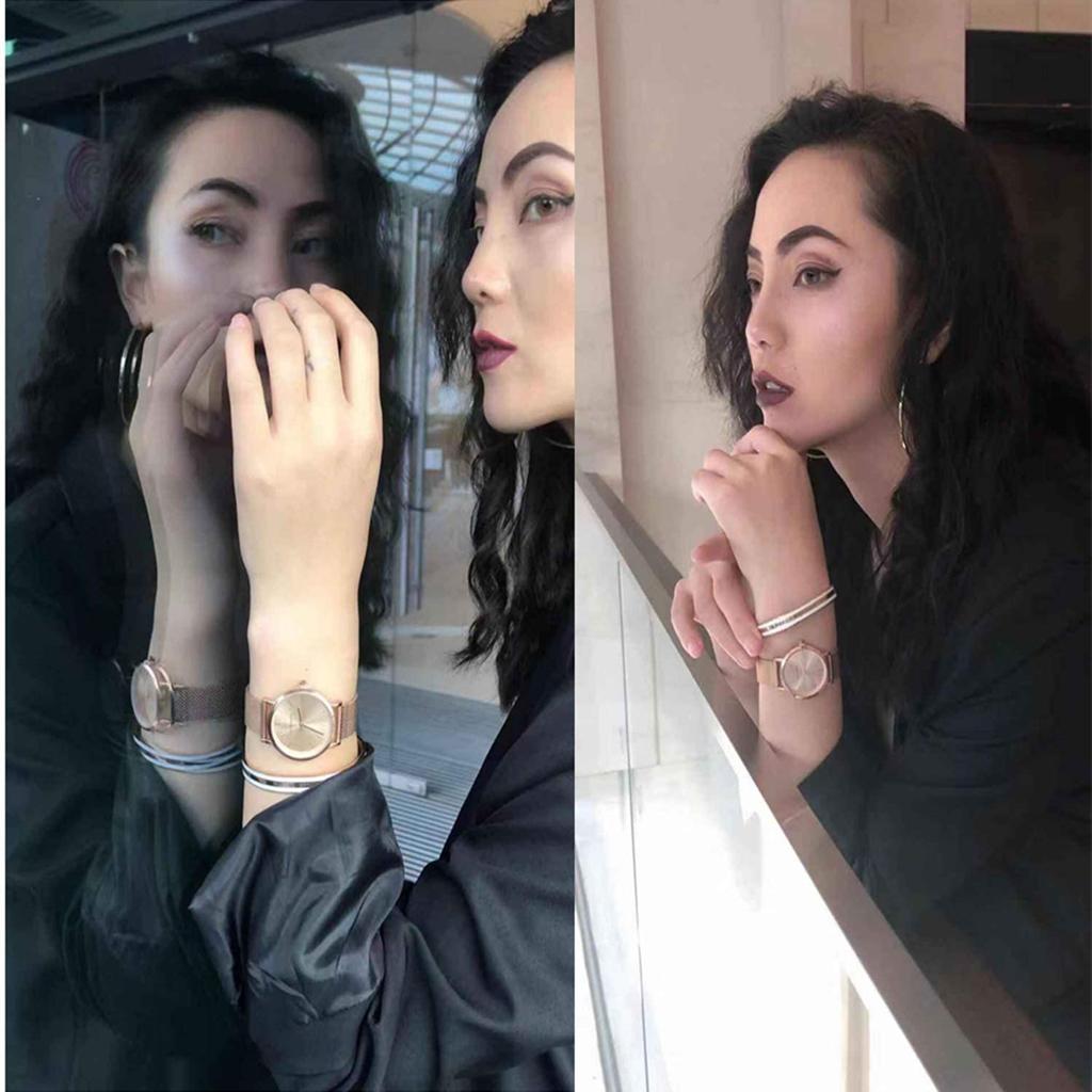 Hannah Martin Watch Stylish Classic Simple Watch Business Quartz Women's Women's