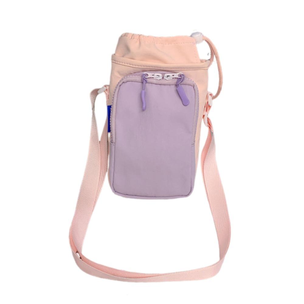 Lightweight Water Bottle Bag Dopamine Style Thermal Mugs Shoulder Bag Sports