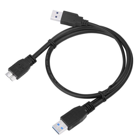 Кабель-переходник USB 3.0 A на Micro B Шнур питания USB 2.0 для жесткого диска SSD