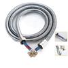 150cm Faucet Hose Replacement Telescopic Faucet Parts Professional Pull Out Shower Hose  Bathroom