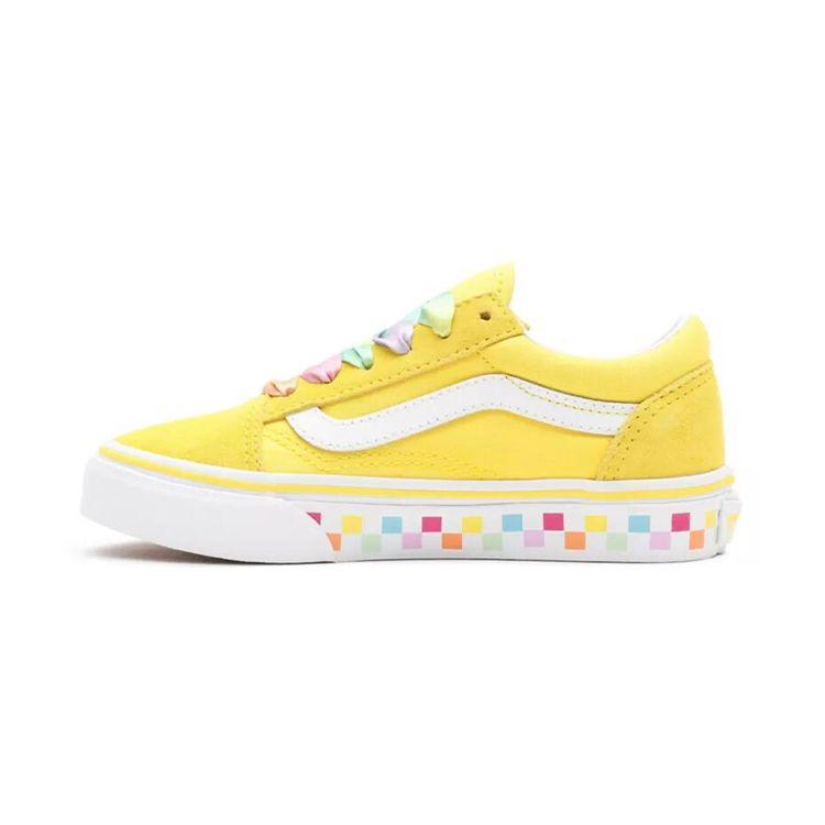 Vans Old Skool Low Top Kids Skate Shoes Yellow Kids Sneakers VN0A4BUU32X