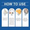 Jaysuing Tile Repair Paste Toilet Marble Floor Tile Pit Repair Crack Patching Hole Bonding Paste