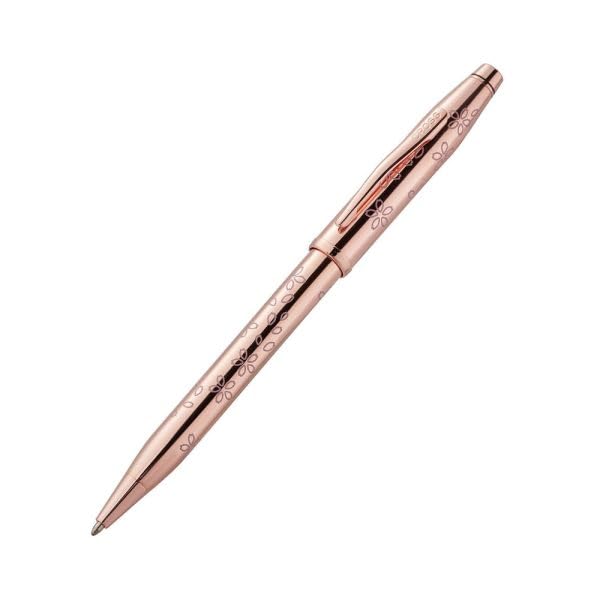 CROSS Official SAKURA Collection Century II Rose Gold Plated Ballpoint Pen Official Import AT0082WG-169