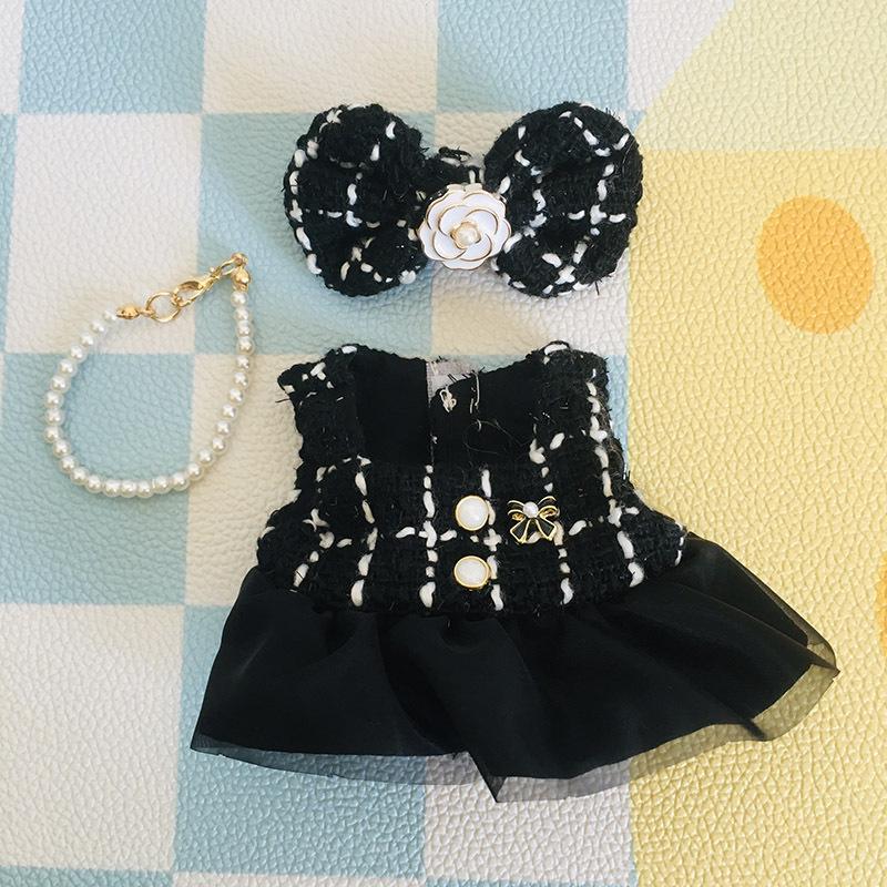 Cute 17cm Vinyl Plush Doll Outfits Blind Box - LaBuBu Pendant Dress Accessories