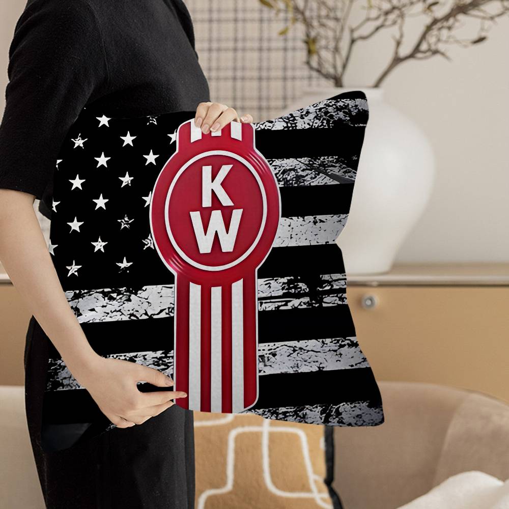 K-Kenworth Pillow Gift Home Office Decoration Bedroom Sofa Car Cushion Cover Case 45X45