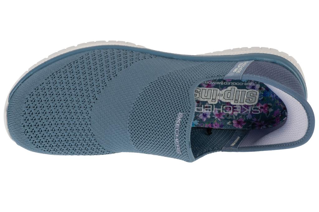 Skechers Слипоны: Virtue - Элегантные женские синие кроссовки