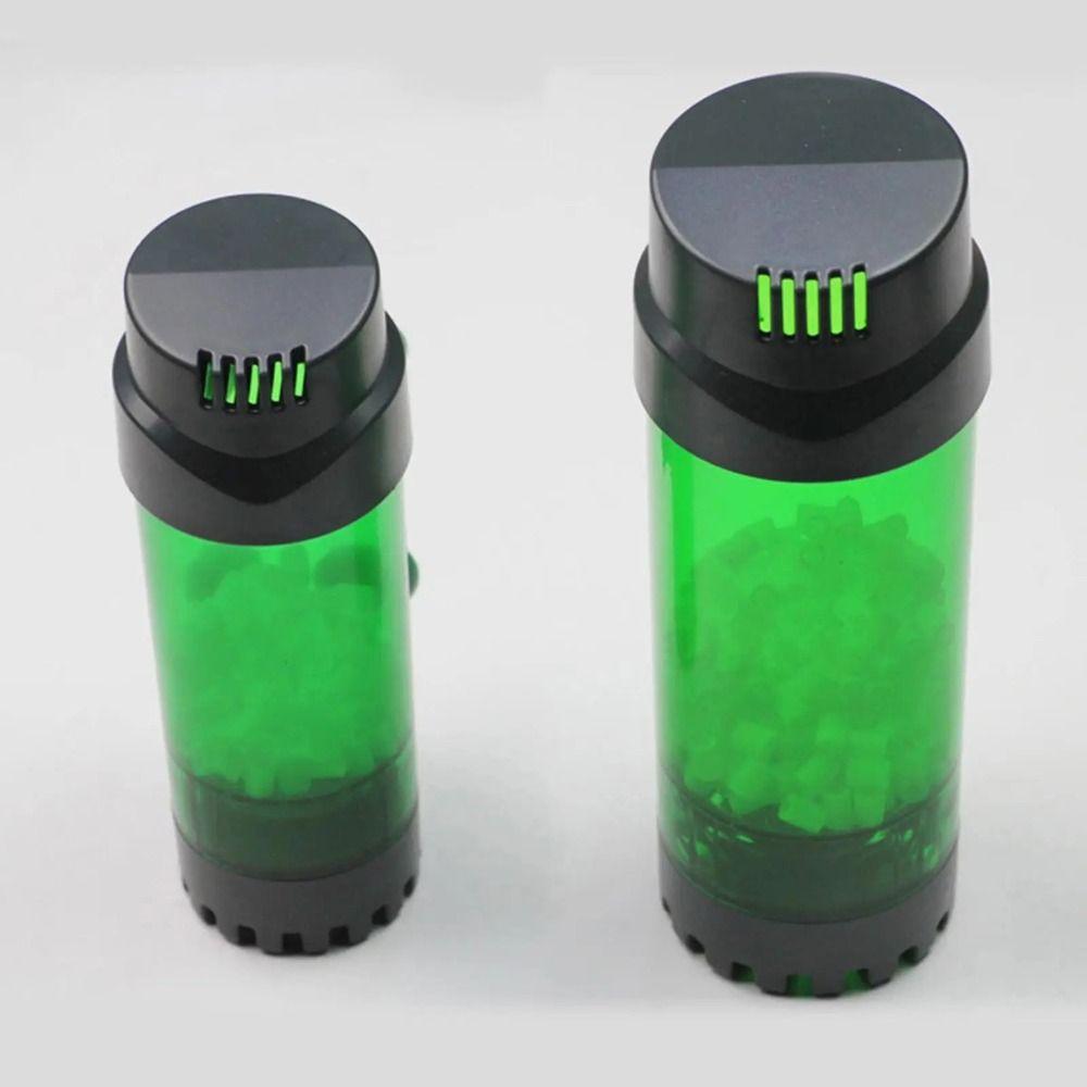 Green Fish Tank Fluidized Bed Filter Plastic Bio Sponge Filters Aquarium Filter Aquarium