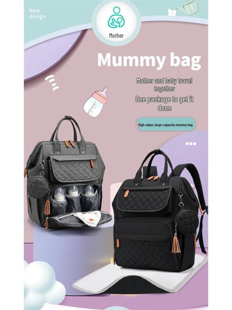 2025 Portable Multifunctional Baby Bed and Diaper Bag Backpack