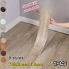 1PCS 91x15cm Wood Grain Floor Wallpaper Thicken Waterproof Floor Sticker Home Decor