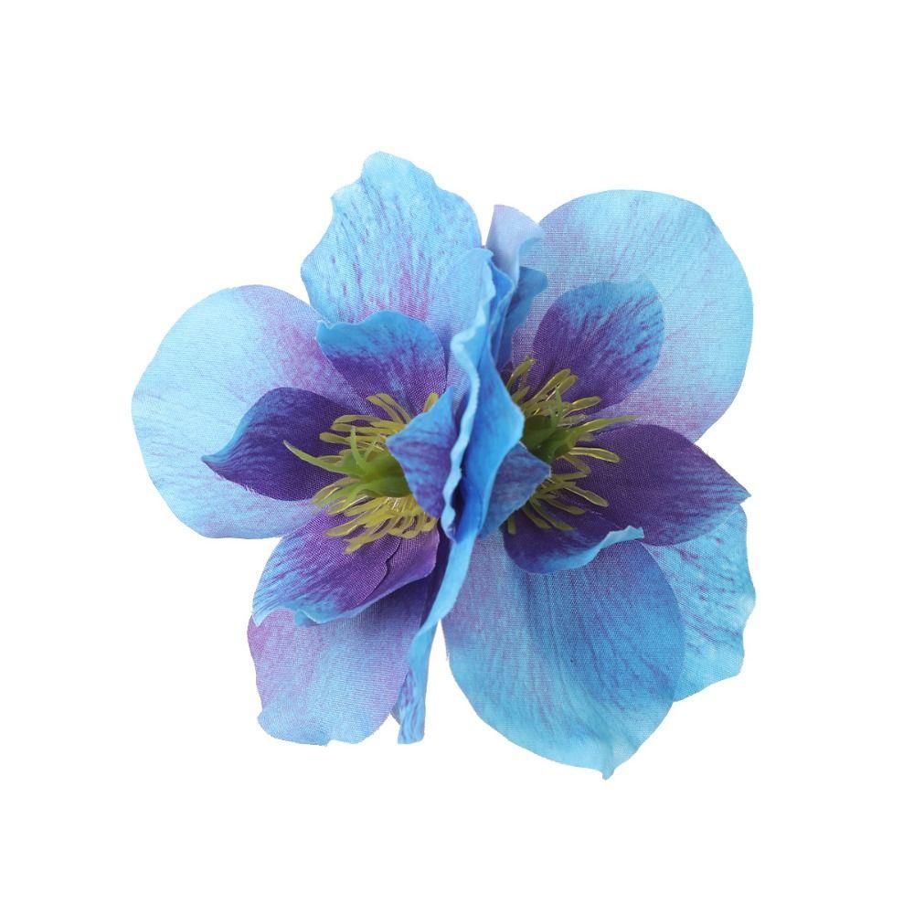 Elegant Simulation Flowers Hair Clip Bohemian Style Sweet Barrettes Floral Duckbill Clip Bridal