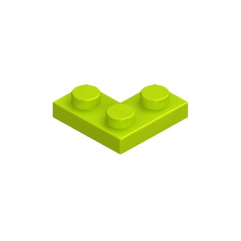 Compatible Corner Plate 2x2, Building Blocks Accessories for Assembly, MOC Parts for Men and Women (Lego-Compatible, A014)
