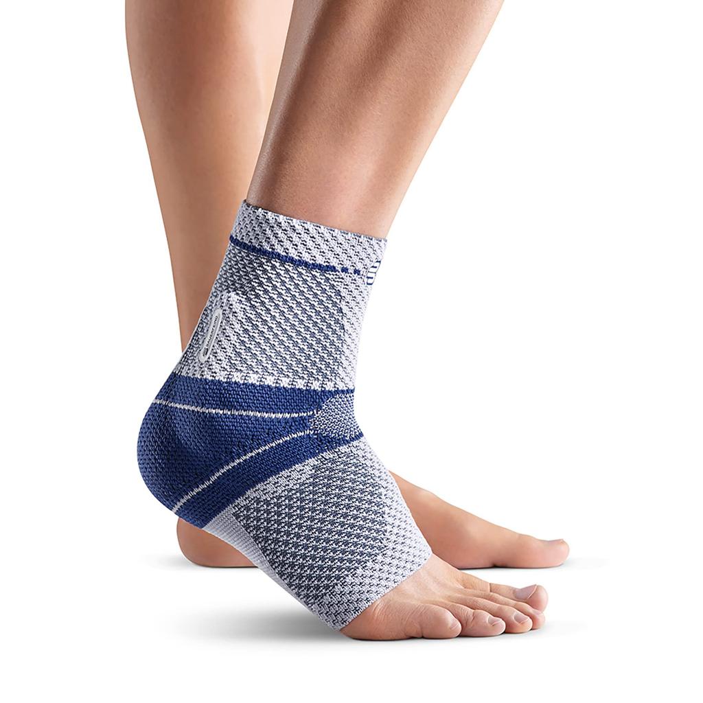 Bauerfeind MalleoTrain 8th Generation Left Ankle Made In General Medical Silicone Pads On the Inside and Outside of the Ankle To Reduce Stress